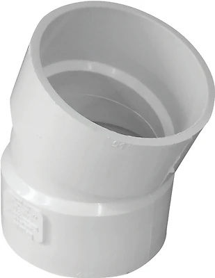 6 Inch Pvc Elbow 22.5 Degree Hub Connection