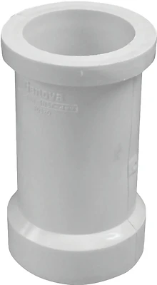 4 Inch Dwv Schedule 40 Pipe Adapter - Spigot X Hub Connection