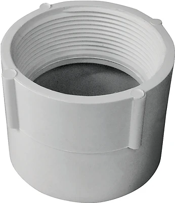 192893 Pvc Dwv Female Adapter, 3 Inch, Fnpt X Hub Connection