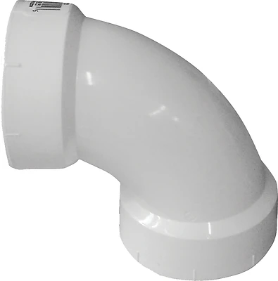 2 Inch Pvc 90 Degree Sanitary Dwv Elbow Pipe Fitting