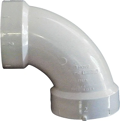 3 Inch Pvc 90 Degree Sanitary Dwv Elbow Pipe Fitting
