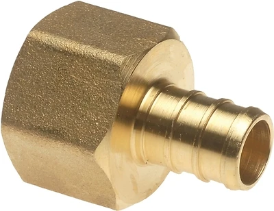 Apollo APXFA1234 Hose Adapter, 1/2 In. PEX x 3/4 In. FPT, Brass
