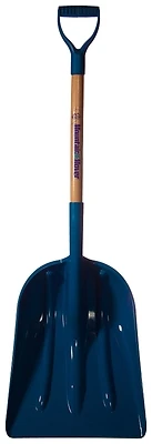 MTD 12GSWB Scoop Shovel, 12 In. Blade, ABS, Ash D-Grip Handle