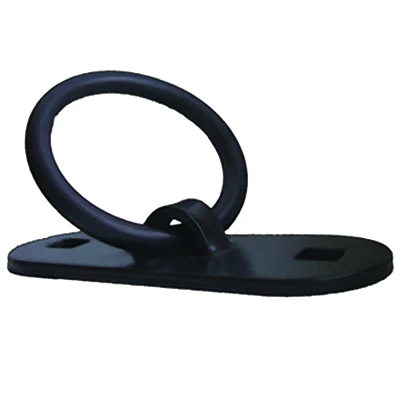 Multinautic 15111 Mooring Ring, Steel, Black Powder-Coated, 3 In