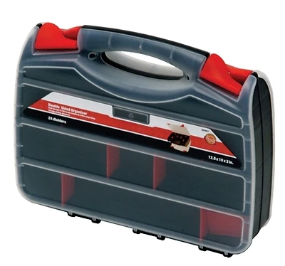Quantum Storage Double-sided Organizer 12 Inch With 32 Compartments Model Org80322
