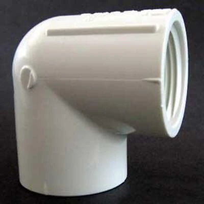035540 90 Degree Pipe Elbow, 1 Inch, Female Threaded Pvc Schedule 40