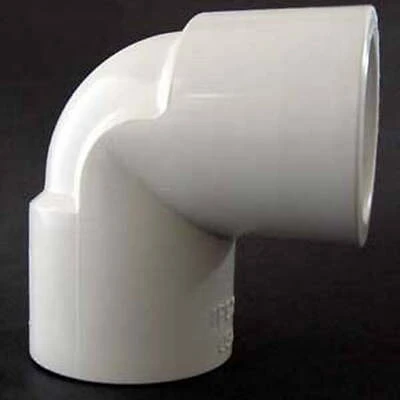 Ipex 035508 PVC Pipe Elbow, 90 Degree, 1 In, Socket X FPT, Schedule 40