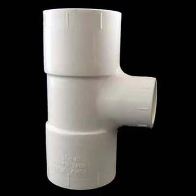 Ipex 435795 PVC Pipe Reducing Tee, 1 x 1 x 3/4 In.