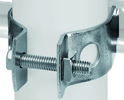 2-1/2 Inch Universal Steel Electrical/galvanized Clamp With Locking Bolt