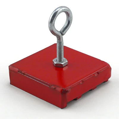 2 Inch Retrieving Magnet With 40 Pound Pull Capacity