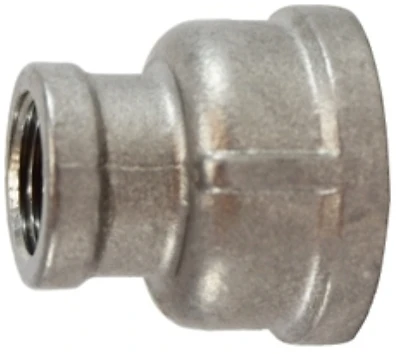 62438b 3/4 Inch X 1/2 Inch Stainless Steel Reducing Coupling