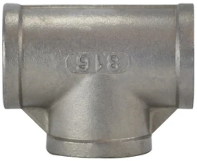 62254b 3/4 Inch Stainless Steel Tee Fitting