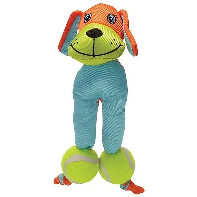Wb1101m-9 Nylon Tennis Balls For Dogs - Versatile Fetch And Tug Toy