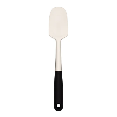 OXO Good Grips 11280600 Silicone Spoon Spatula, Oat, 11.95 In