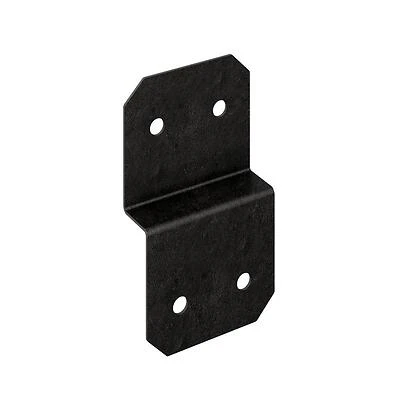 Simpson Strong-tie Avant Collection 5 In. Zmax Black Powder-coated Deck Joist Tie For 2x Lumber
