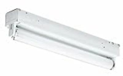 Fs140 One-light 48-inch Fluorescent Strip Light, White Finish