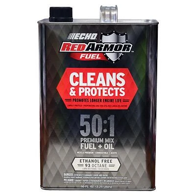 Red Armor 110 Ounce 50:1 Pre-mixed Ethanol Free Fuel For Small Engines