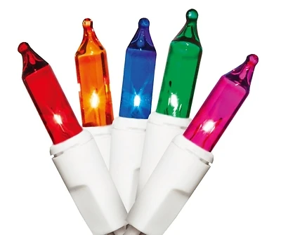 U13y072i 100-lamp Incandescent Christmas Light Set, 120 V, 40.8 W