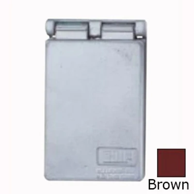 Fgv-1dcav 1-gang Weatherproof Cover 4-9/16 Inch X 2-13/16 Inch Vertical Mount