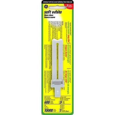 9-watt Soft White Energy Smart Compact Fluorescent Light Bulb