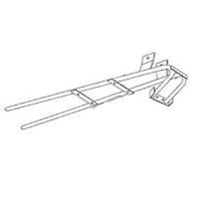 402201 Steel Wheelbarrow Handle Assembly For Hd6 And Y5 Models