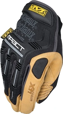 Mechanix Wear MP4X-75-010 M-Pact Work Gloves, Large, Brown/Black