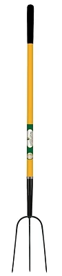 Bpj-3f-or Fork Manure Fiberglass 3 Tine With 54 In Hardwood Handle