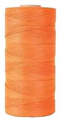 Nylon Twine, Orange, 18 Diameter, 525 Feet Length, Working Load Limit 13 Pounds