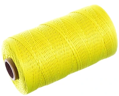 Yellow Twine No. 18 Diameter, 260 Feet Length, 13 Lb Working Load Limit