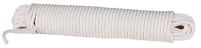 Solid Braided Cotton/polyester Sash Cord 3/8 Inch Diameter 100 Feet Length