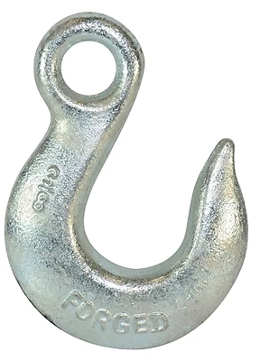 1/4 Inch Eye Slip Hook With 2600 Lb Working Load Limit