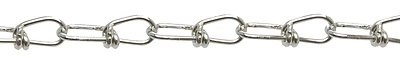 Double Loop Chain 3/0 Size, 100 Feet Length, 305 Lb Working Load Limit