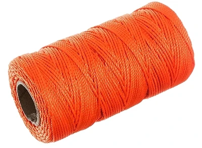 Nylon Twine, Orange, No. 18 Diameter, 260 Feet Length, 13 Lb Working Load Limit