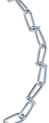 Double Loop Chain 2/0 Trade Size, 155 Feet Length, Zinc Coated, 255 Lb Limit