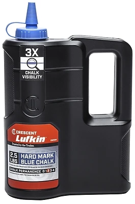 Crescent Lufkin Hardmark Advanced Blue Chalk Refill 2.5 Lb Bottle