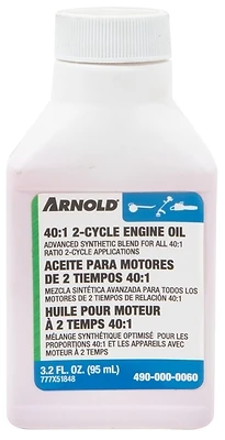 490-000-0060 2-cycle Motor Oil, 3.2 Ounce Bottle For Small Engines