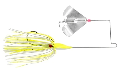 Blbb38-60 White Chartreuse Buzzbait Fishing Lure For Freshwater Angling
