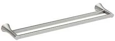 24 Inch Double Towel Bar In Spot Resist Brushed Nickel