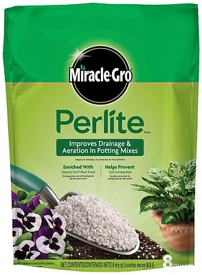 Miracle-gro Perlite Granular Off-white/white Mild 8 Quart Bag For Gardening