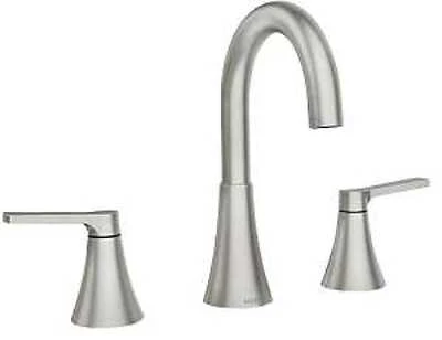 Mikah 2 Handle Lavatory Faucet Brushed Nickel 84312srn