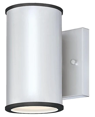 Marius Led Outdoor Wall Light Fixture, 8.5 Watts, Nickel Luster Finish