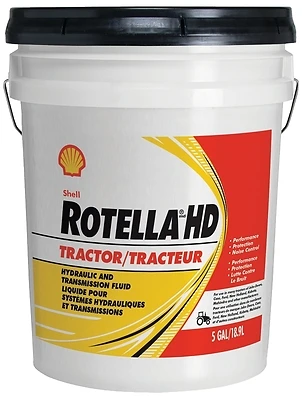 Shell Rotella Heavy-duty Tractor Fluid 10w-30 5 Gallon Pail