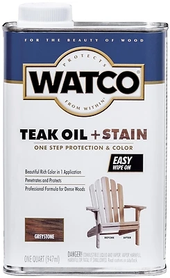 Teak Oil And Stain For Dense Woods - Model 348759