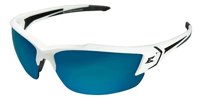 Tsdkap248-g2 Khor G2 Safety Glasses With White Frame & Polarized Aqua Precision Blue Mirror Lens