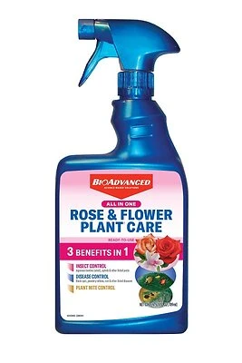 BioAdvanced 820156B All-In-One Rose and Flower Care Concentrate, 24 oz Spray