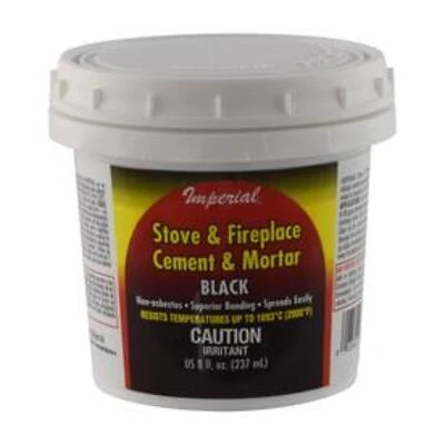 8-ounce Stove And Fireplace Cement For High-temperature Repairs