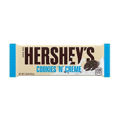 Cookies And Creme Chocolate Bar 43 Grams - Delicious Treat