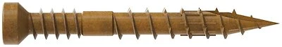 Simpson Strong-tie Finish Trim Screw T10 Tan 7 X 1-1/4 Inch - Pack Of 100