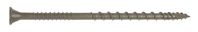 Wood Screw Flat T25 No. 10 X 4 Inch For Decking