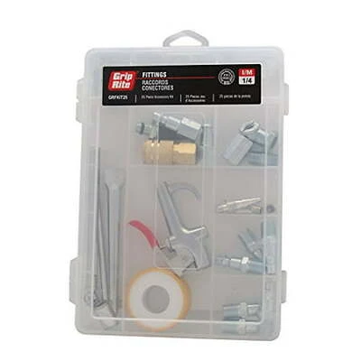 Prime Guard Grfkit25 25-piece Fitting And Air Hose Accessory Kit
